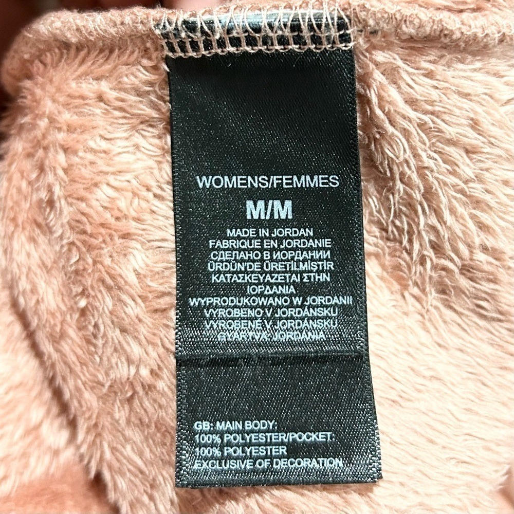 North Face Women's Osito Fuzzy Fleece Zip-Front Jacket Pink Clay M Outdoors - Picture 7 of 8